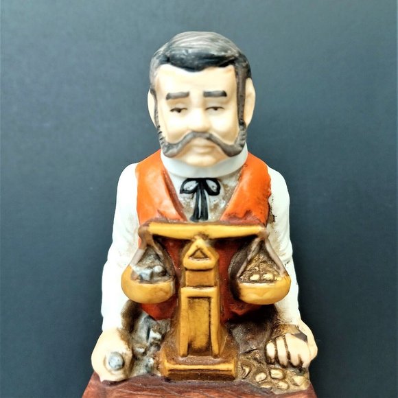 1974 Haas Bros Cyrus Noble Mine Assayer's Office 6"Whiskey Decanter Empty AS IS - Picture 2 of 9